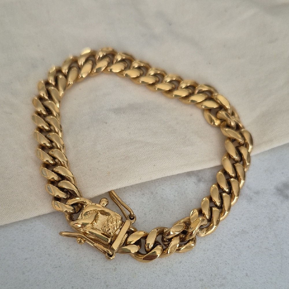 Gold Chain Bracelet
